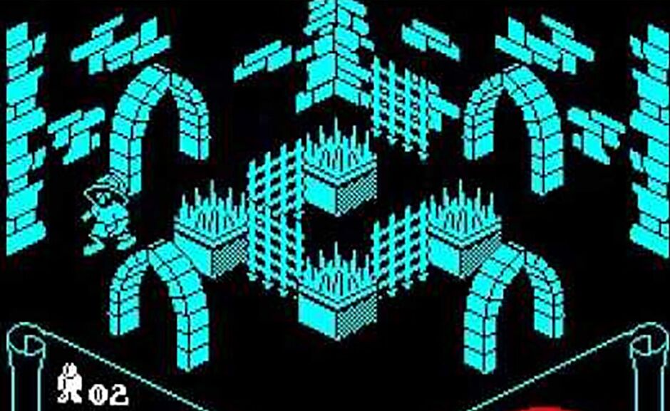 Knight Lore sur ZX Spectrum