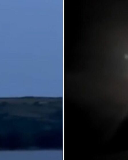 De mystérieux ovnis filmés au-dessus de la base de la RAF et plusieurs observations ont été signalées en quelques semaines