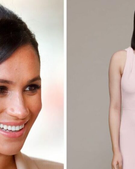 La robe rose de créateur de Meghan Markle est épuisée – vous pouvez recréer son look pour 149 £