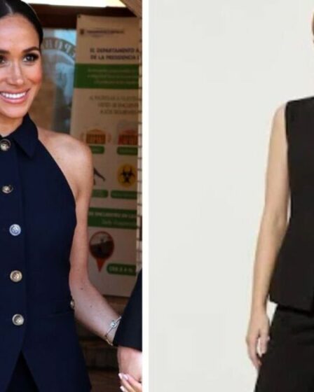 L'ensemble de pantalons à 1 000 £ de Meghan Markle que vous pouvez recréer chez Karen Millen à partir de seulement 99 £