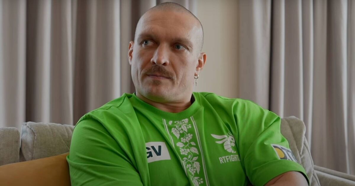 Oleksandr Usyk fait un aveu inquiétant de quatre mots avant le match revanche de Tyson Fury