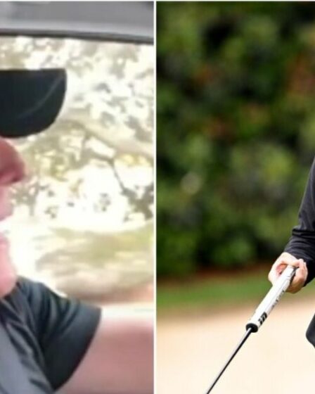 Phil Mickelson s'est rendu à Augusta National tout en se moquant de son rival des Masters à propos de l'argent