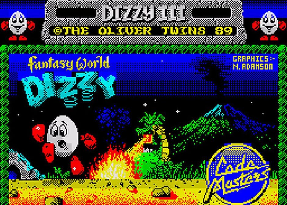 Fantasy World Dizzy sur ZX Spectrum