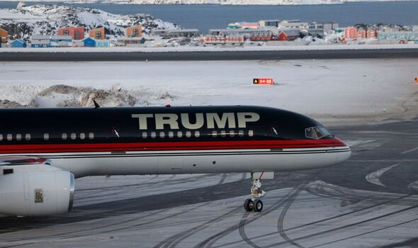 L'avion de Donald Trump a atterri en Groenland la semaine dernière