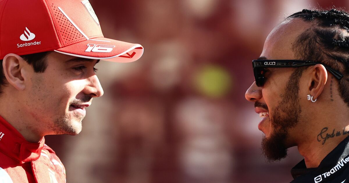 Dans la relation entre Charles Leclerc et Lewis Hamilton alors que le Britannique fait face à un défi brutal