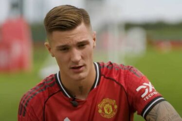 Benjamin Sesko rompt le silence sur le début de l'homme et admet "le niveau est plus élevé"