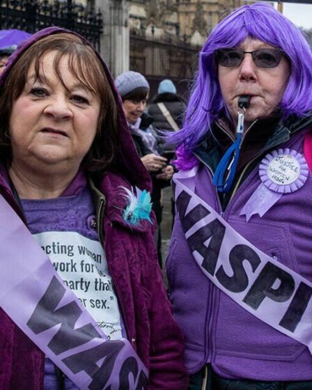 Campagne WASPI pour adopter une «approche directe» en parlant aux députés de l'événement Westminster