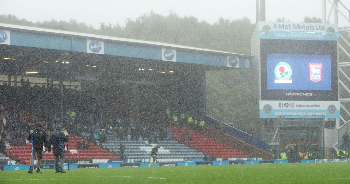 EFL Numéro de la nouvelle déclaration sur le match Blackburn vs Ipswich abandonné