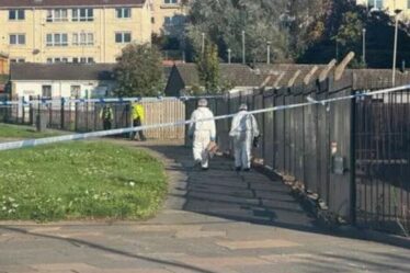 Incident de Leicester Live: Tentes bleues repérées avec plusieurs cordons en place