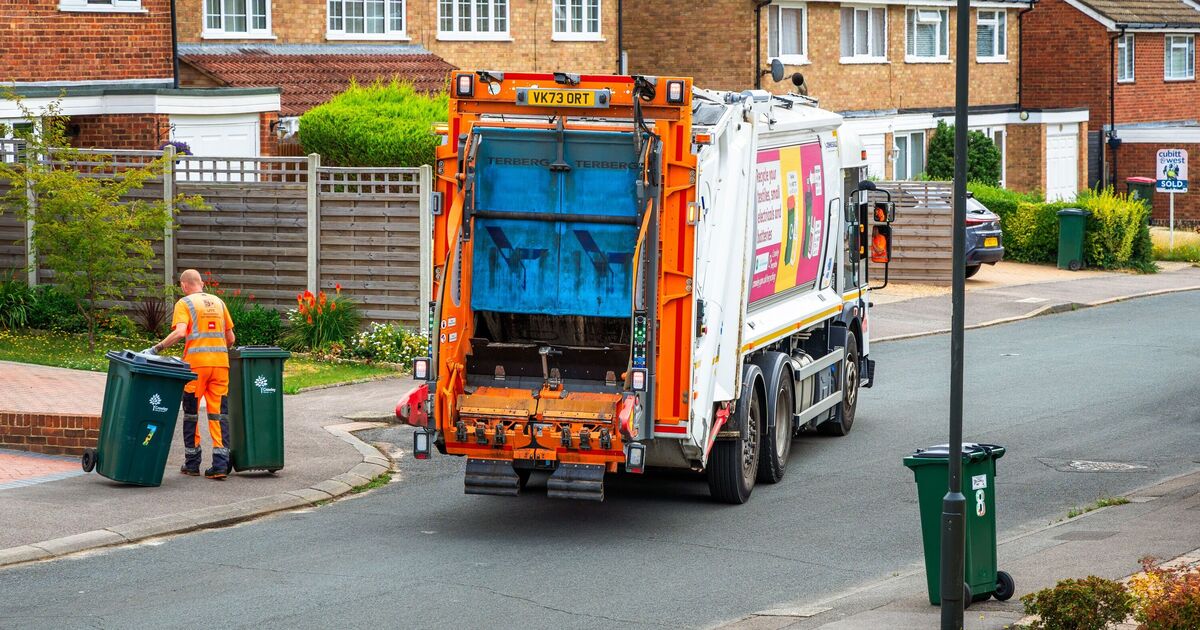 La nouvelle carte britannique révèle les «pires» zones de Grande-Bretagne pour les collections de bacs - Vérifiez votre ville