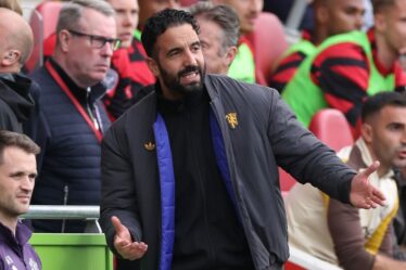 L'expert en langage corporel pense que Ruben Amorim sera parti en quelques jours dans l'homme brutal Utd Verdict