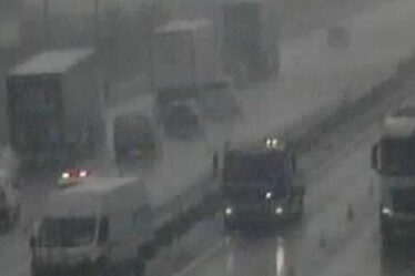 M62 Traffic Live: Chaos sur l'autoroute majeure alors que Crash déclenche d'énormes retards