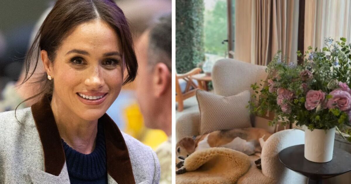 Meghan Markle partage un nouvel aperçu de la maison de Montecito avec un membre de la famille Sweet