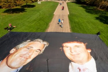 Trump Live: les manifestants de Windsor fument «il n'est pas le bienvenu» comme la visite de l'État britannique Sparks Chaos