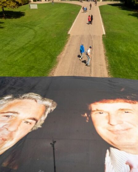 Trump Live: les manifestants de Windsor fument «il n'est pas le bienvenu» comme la visite de l'État britannique Sparks Chaos