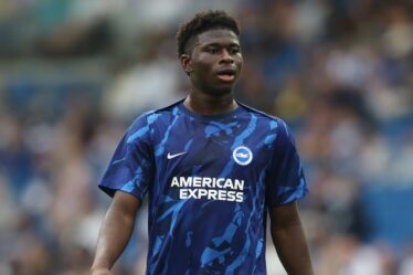 Carlos Baleba supprime sa publication sur les réseaux sociaux quelques heures avant le match Man Utd contre Brighton