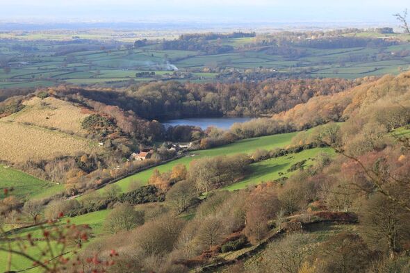 Lac Gormire depuis Sutton Bank