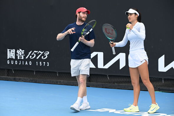 Raducanu et Cavaday à l'Open d'Australie 2025 Raducanu et Cavaday à l'Open d'Australie 2025