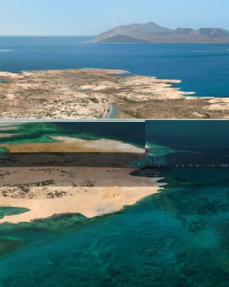 Une énorme mégapole de 6,8 milliards de livres sterling en construction à 200 km à travers le désert est confrontée à un énorme problème