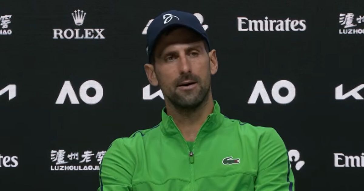 Novak Djokovic s'excuse et se lance dans une dispute "irrespectueuse" lors d'une conférence de presse