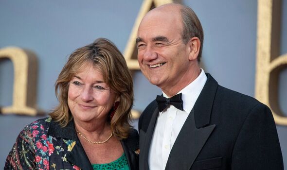 David Haig et sa femme