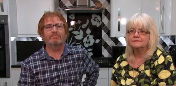 Edwina et David Nylan dans leur cuisine Edwina et David Nylan dans leur cuisine