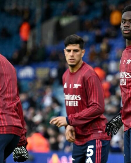 Arsenal secoué par la blessure de Bukayo Saka alors que la star se retire de la formation de départ de Leeds