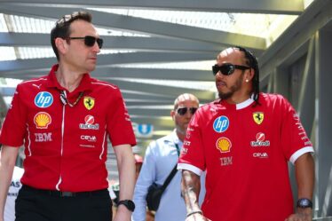Ferrari fait une déclaration sur l'ingénieur après la décision de limogeage de Lewis Hamilton