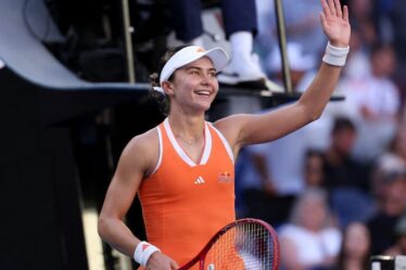 La sensation de l'Open d'Australie veut que Novak Djokovic parle alors que la star féminine remporte un prix de 243 000 £