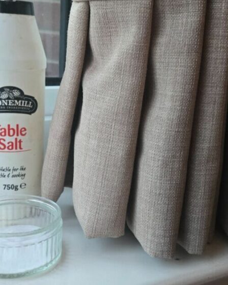 Les ménages sont invités à mettre des bols de sel derrière les rideaux