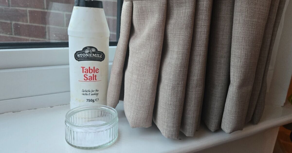 Les ménages sont invités à mettre des bols de sel derrière les rideaux