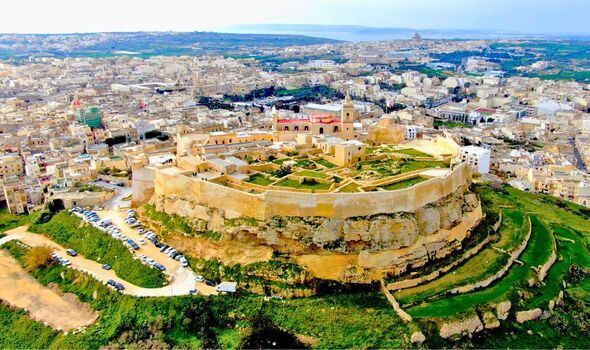 Photo de VIctoria, la capitale de Gozo Photo de VIctoria, la capitale de Gozo
