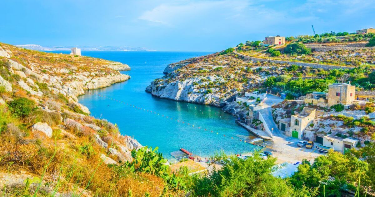 L'île méditerranéenne connue pour être bon marché et « calme » en février avec une température de 18°C
