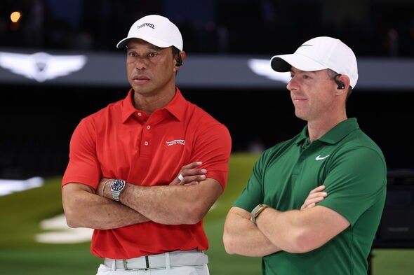 Tiger Woods et Rory McIlroy Tiger Woods et Rory McIlroy