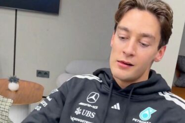 George Russell blessé lors des essais de F1 alors que la star de Mercedes fournit une mise à jour immédiate