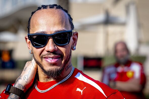 Lewis Hamilton aux essais de Formule 1 à Bahreïn
