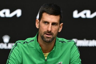 Novak Djokovic a déclaré qu'il était "clairement pire" que son rival qui n'a jamais remporté un Grand Chelem