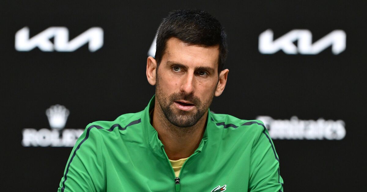 Novak Djokovic a déclaré qu'il était "clairement pire" que son rival qui n'a jamais remporté un Grand Chelem