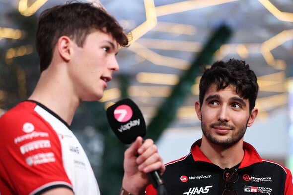 Oliver Bearman et Esteban Ocon