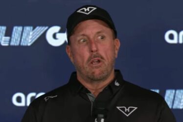 Une « affaire de famille » de Phil Mickelson force la décision de LIV Golf selon un communiqué publié