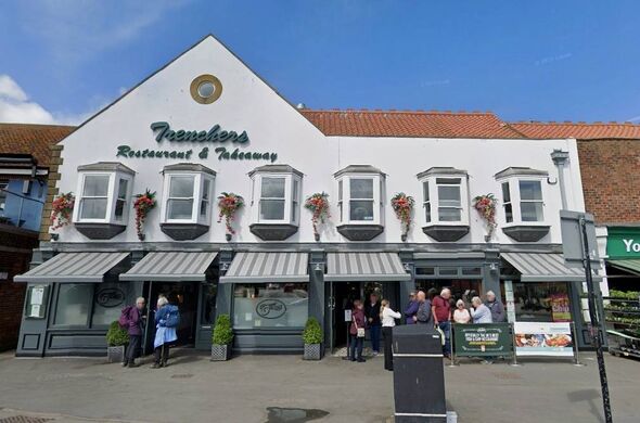 Trancheuses de Whitby Restaurant à Whitby, Yorkshire Trancheuses de Whitby Restaurant à Whitby, Yorkshire