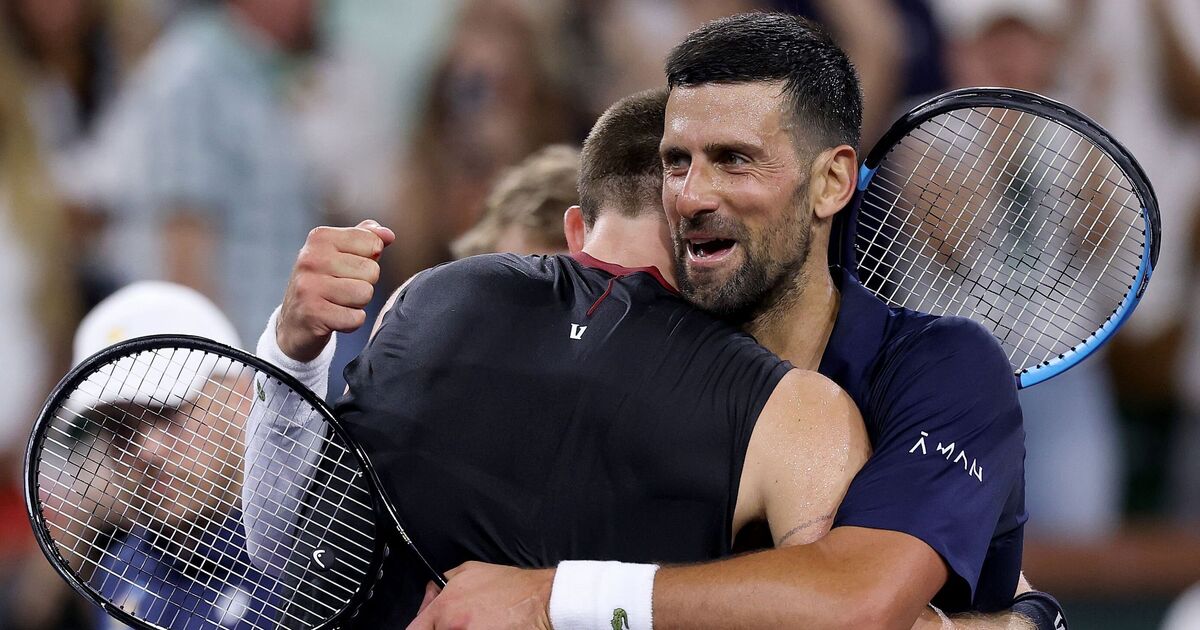 Novak Djokovic envoie un message élégant à Jack Draper après la défaite d'Indian Wells contre le Britannique
