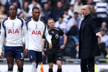 La dernière erreur d'Igor Tudor laisse le patron de Tottenham totalement exposé – il a l'air désespéré