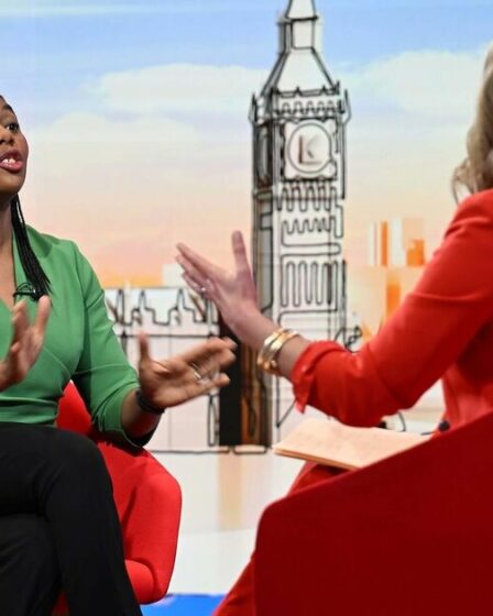 Kemi Badenoch dans un violent affrontement à la BBC à propos des politiques vertes « idiotes » d'Ed Miliband