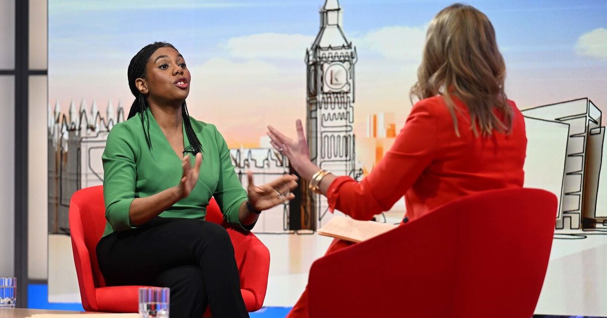 Kemi Badenoch dans un violent affrontement à la BBC à propos des politiques vertes « idiotes » d'Ed Miliband