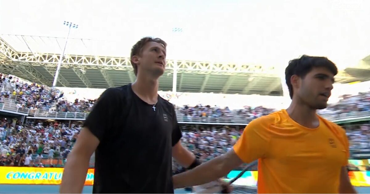 Carlos Alcaraz éliminé de l'Open de Miami lors d'une défaite choquante pour le n°1 mondial