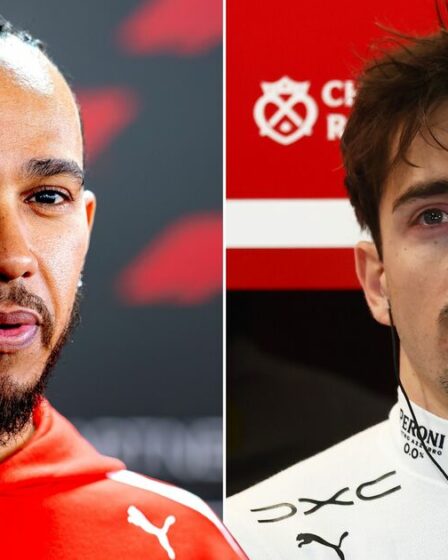 Charles Leclerc fulmine "c'est une putain de blague" alors que Lewis Hamilton a remis à Ferrari un test de réalité
