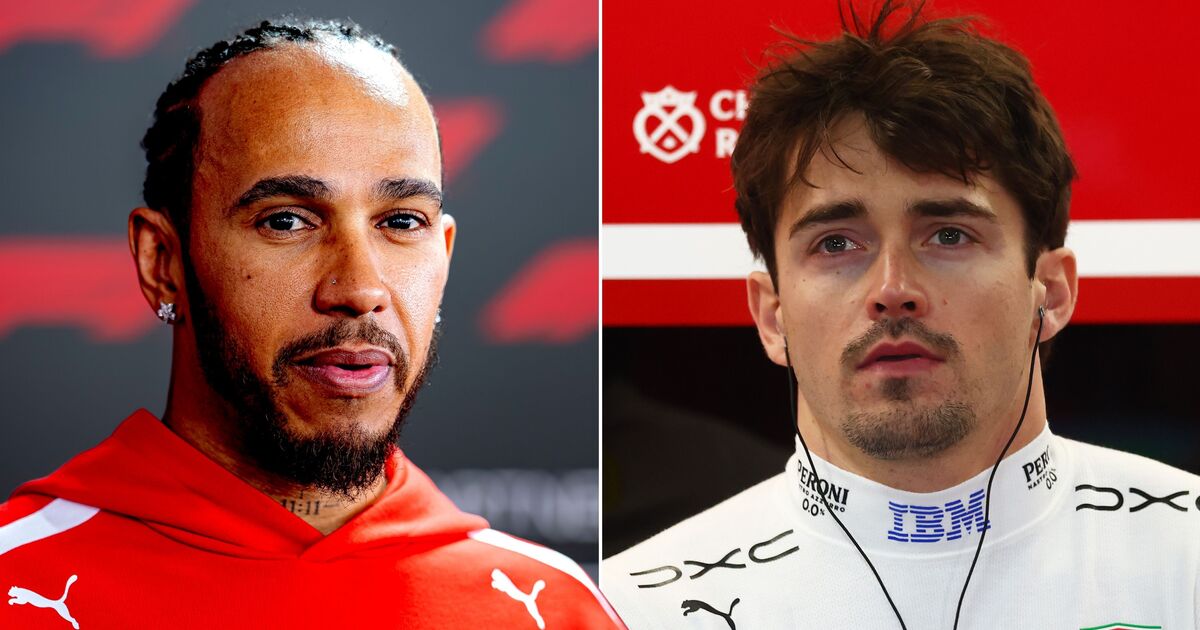 Charles Leclerc fulmine "c'est une putain de blague" alors que Lewis Hamilton a remis à Ferrari un test de réalité