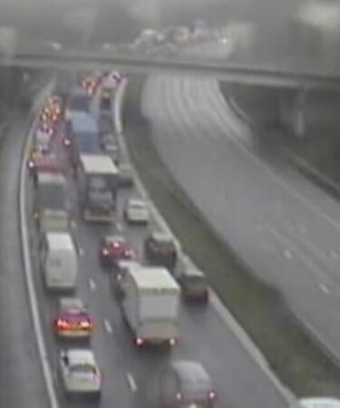 Circulation sur la M61 : fermeture de l'autoroute après un incident « mené par la police »