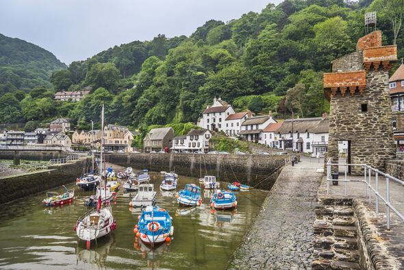 Port de pêche de Lynmouth North Devon